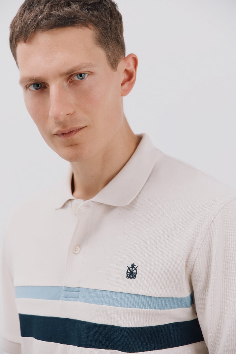 Pedro Del Hierro Polo Bloques De Color