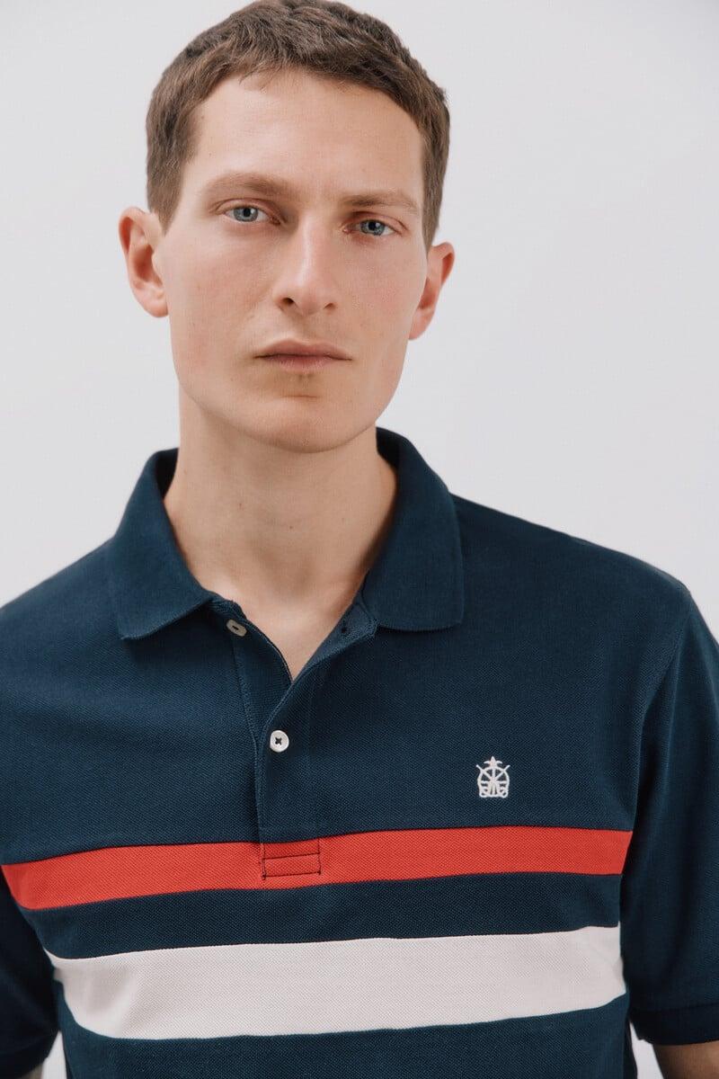 Pedro Del Hierro Polo Bloques De Color