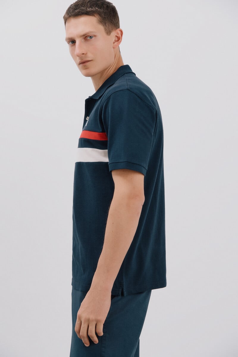 Pedro Del Hierro Polo Bloques De Color