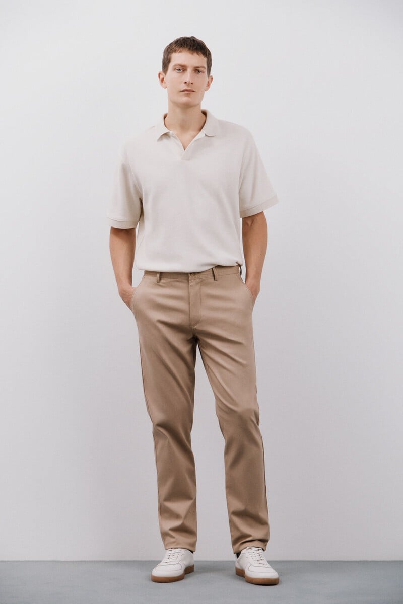 Pedro Del Hierro Polo Cuello Abierto