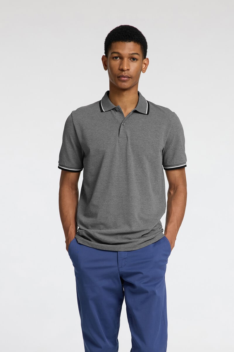 pedro del hierro Polo de piqué de manga corta