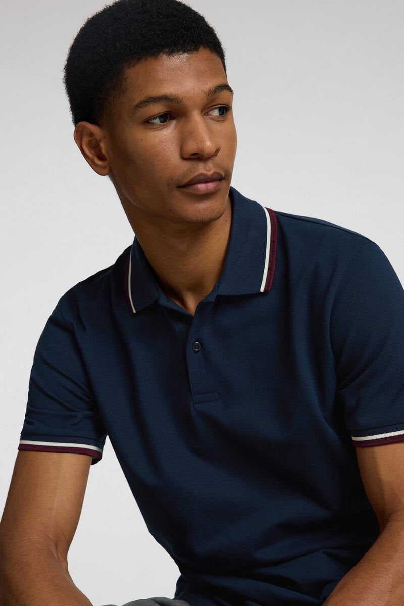 pedro del hierro Polo de piqué de manga corta