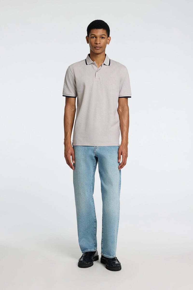 Pedro Del Hierro Polo De Piqué De Manga Corta