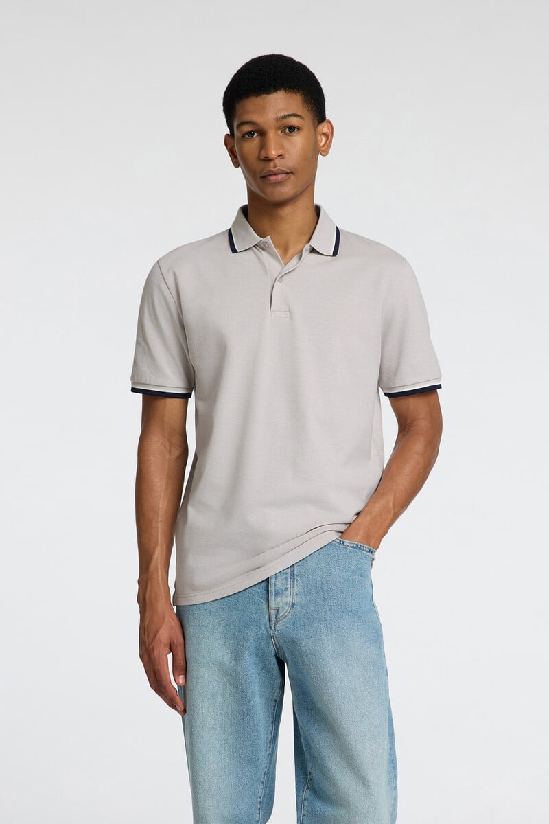 pedro del hierro Polo de piqué de manga corta