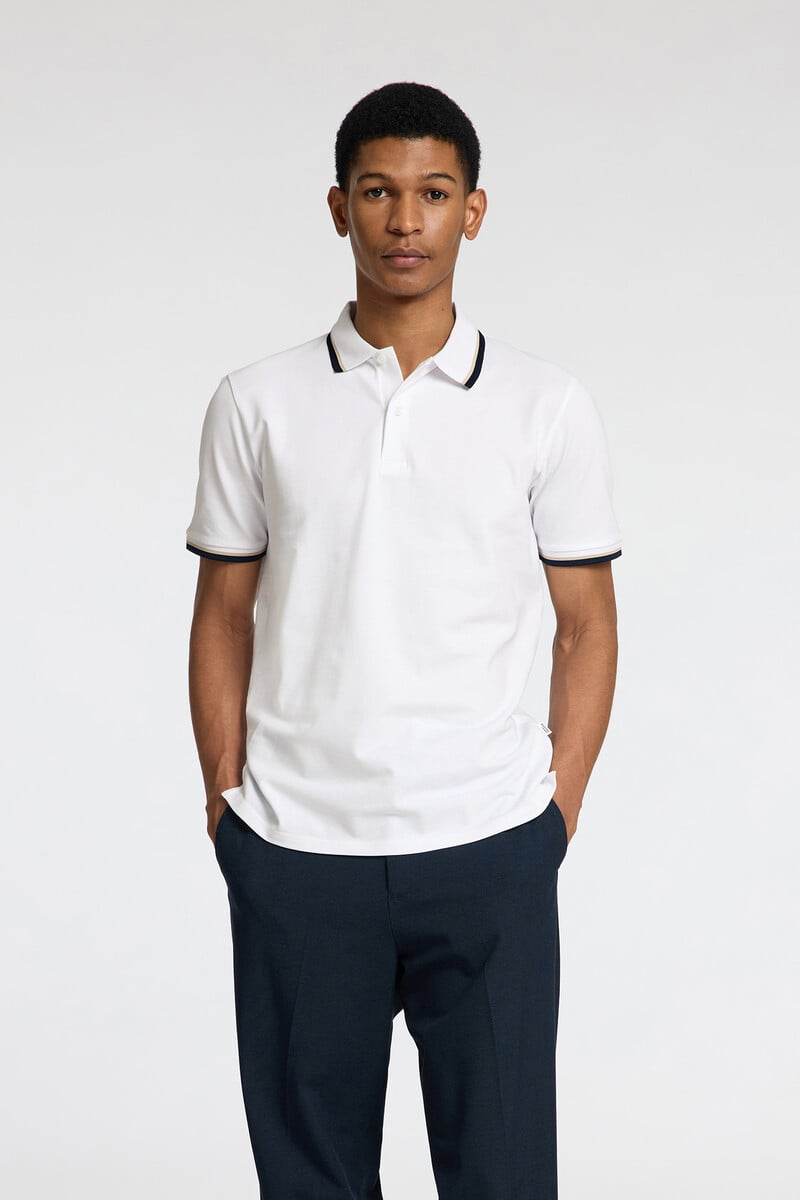 pedro del hierro Polo de piqué de manga corta