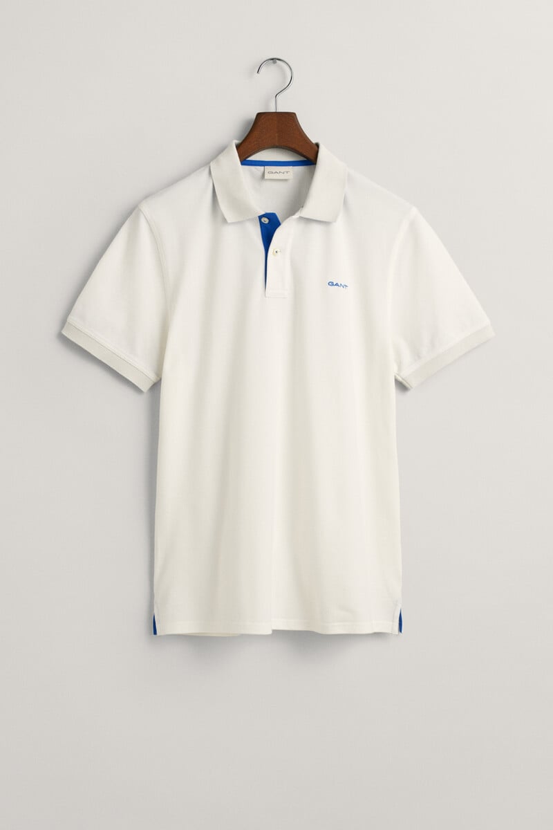 Pedro Del Hierro Polo De Piqué En Contraste