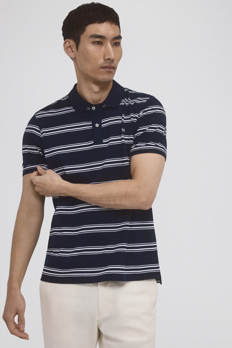 pedro del hierro Polo de rayas