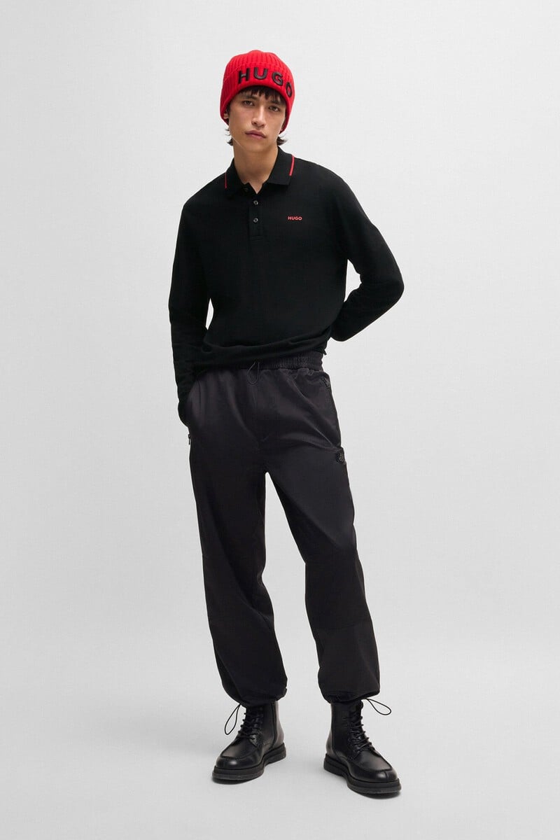 Pedro Del Hierro Polo Manga Larga