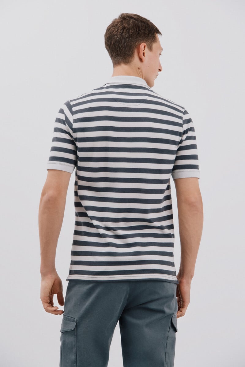 Pedro Del Hierro Polo Piqué De Rayas