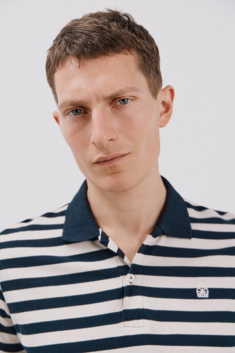 Pedro Del Hierro Polo Piqué De Rayas
