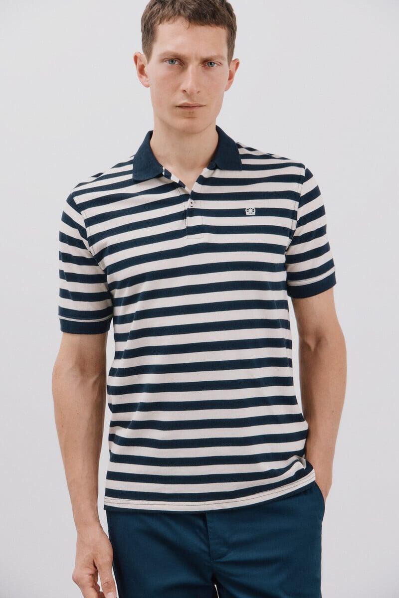 Pedro Del Hierro Polo Piqué De Rayas