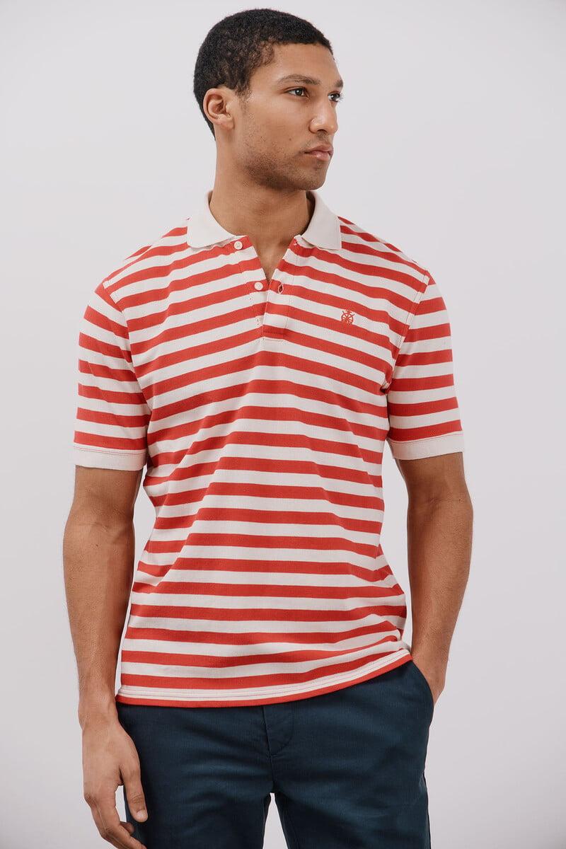 Pedro Del Hierro Polo Piqué De Rayas