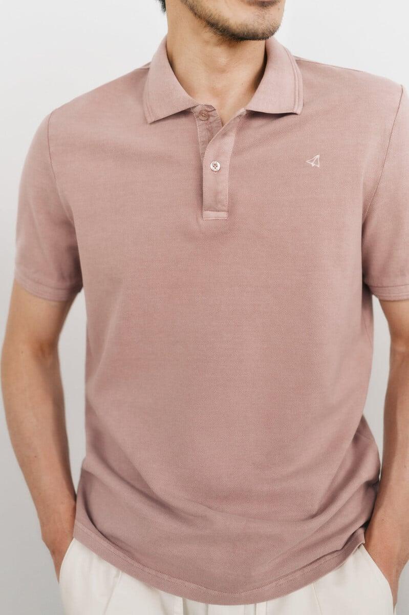 Pedro Del Hierro Polo Pique Lavado Bordado Avión
