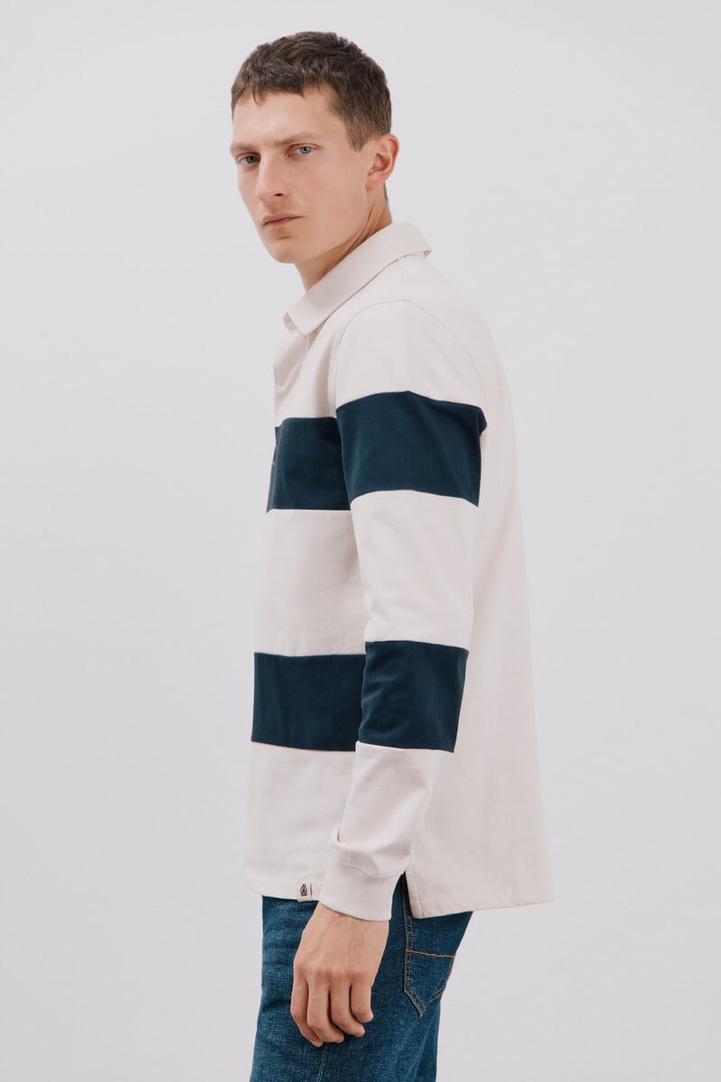 Pedro Del Hierro Polo Rugby Rayas