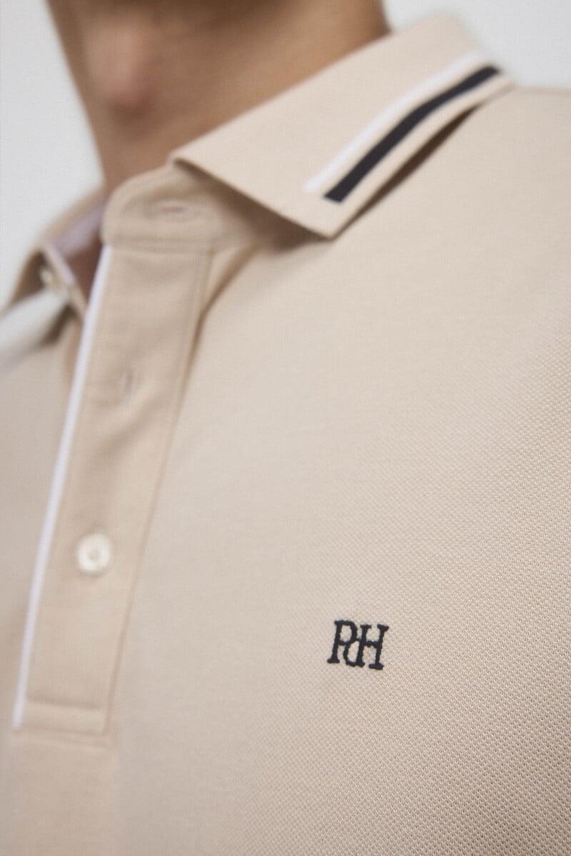 Pedro Del Hierro Polo Tips En Cuello