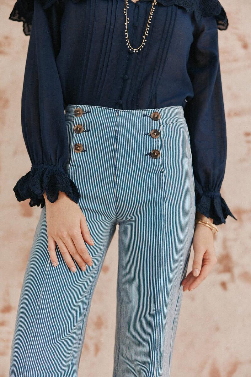 Pedro Del Hierro Prisca. Jeans Botones