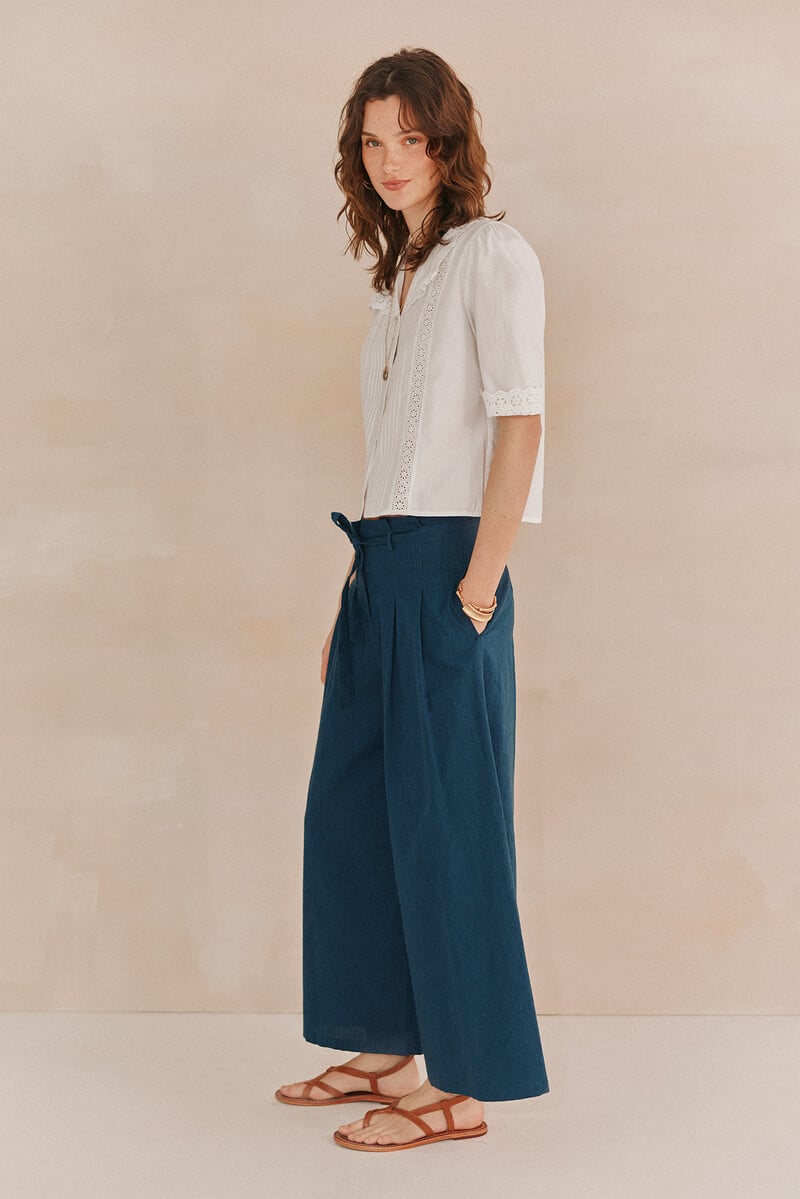 Pedro Del Hierro Pulia. Pantalones Anchos