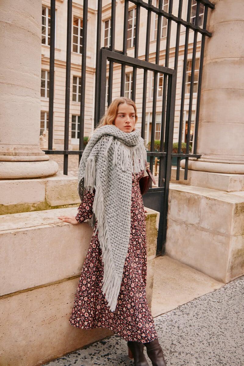 pedro del hierro Raisa. Vestido estampado