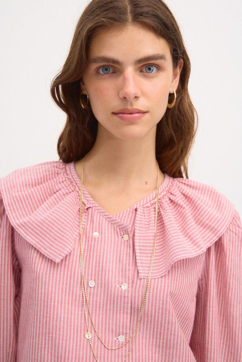 Pedro Del Hierro Raquel. Camisa Cuello