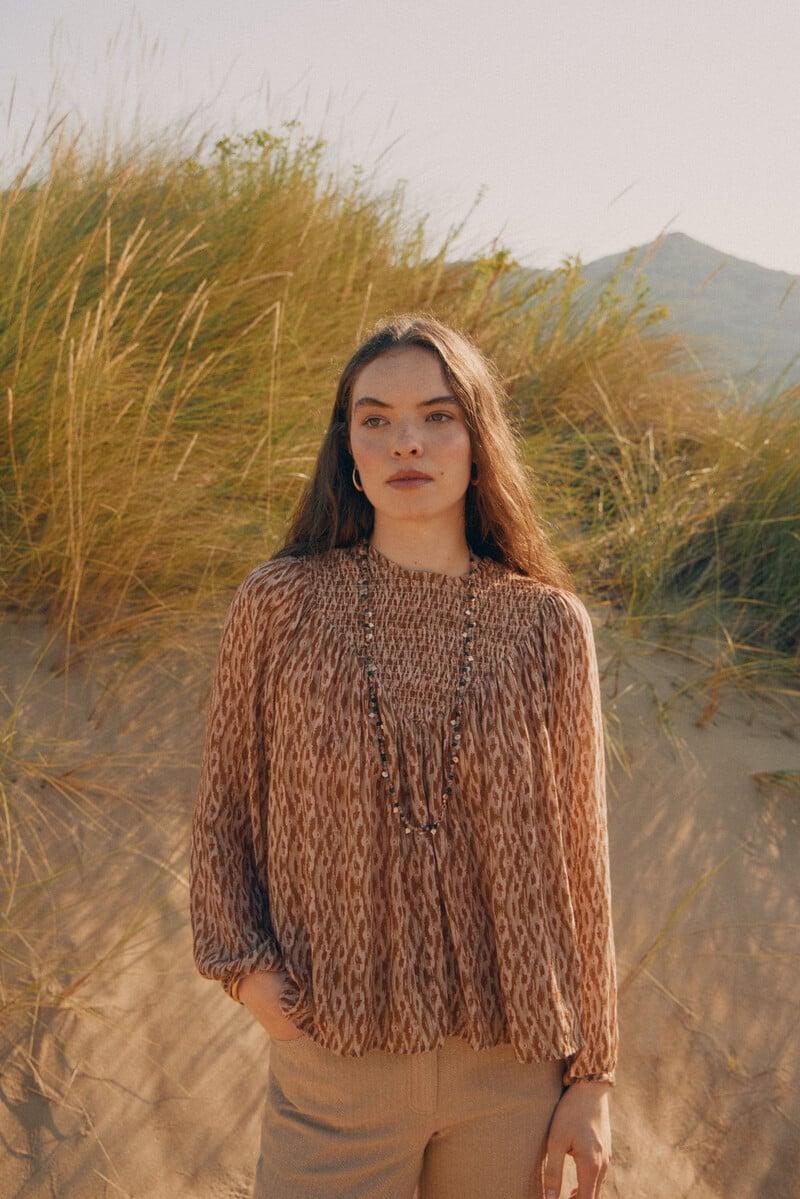 Pedro Del Hierro Ruperta. Blusa Estampada