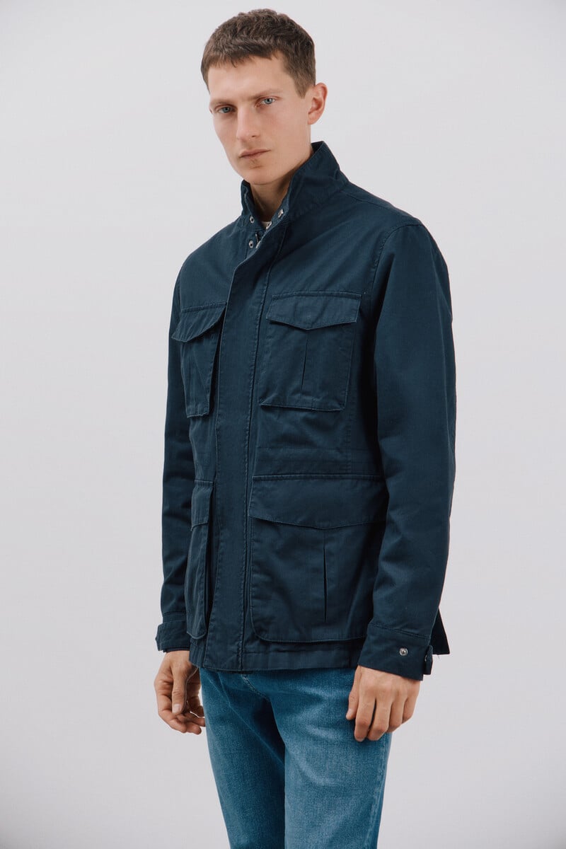 Pedro Del Hierro Sahariana Algodón