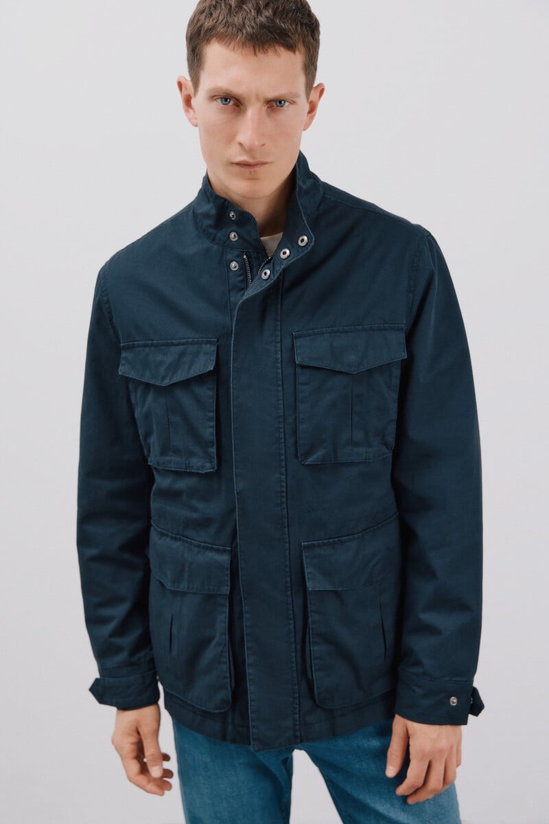 pedro del hierro Sahariana algodón