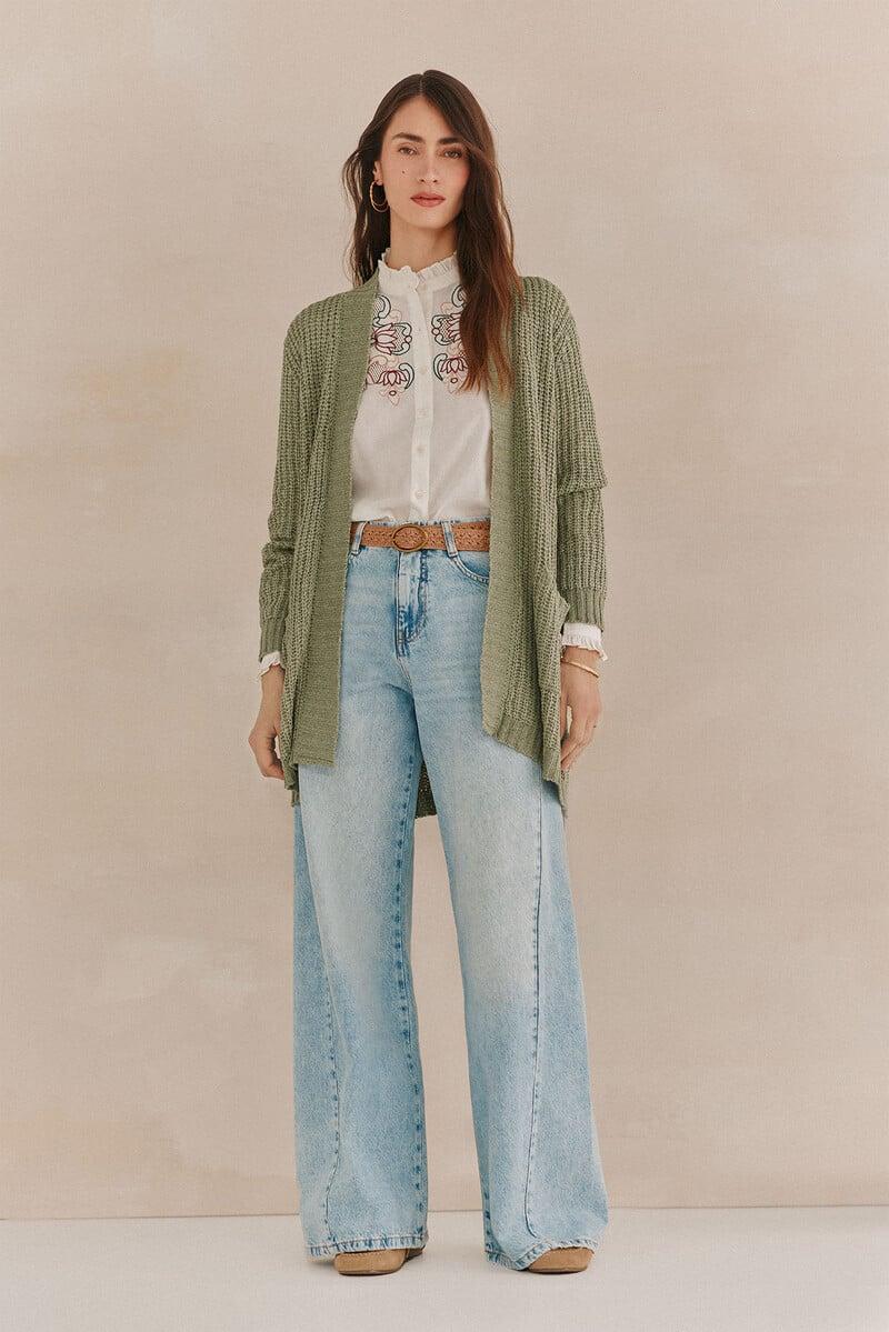 Pedro Del Hierro Saida. Chaqueta Cuello Redondo