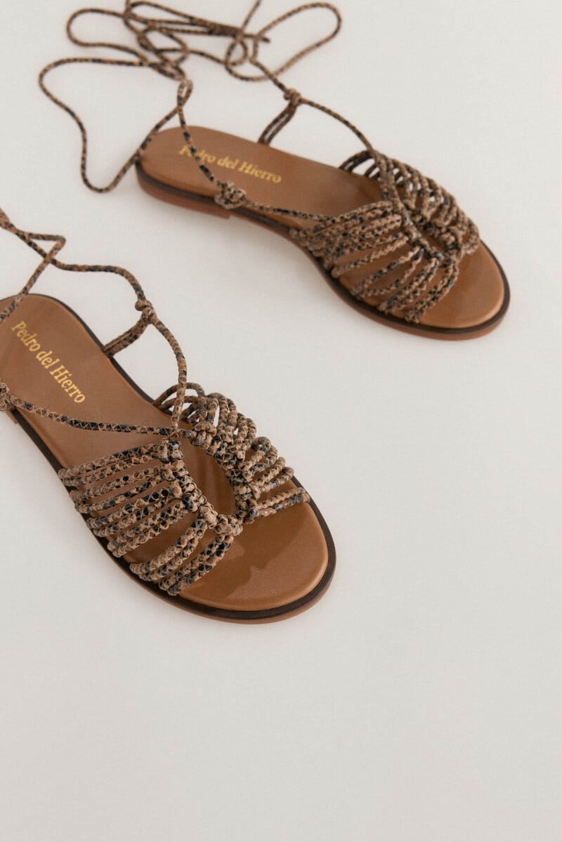 Pedro Del Hierro Sandalia Multi Tiras