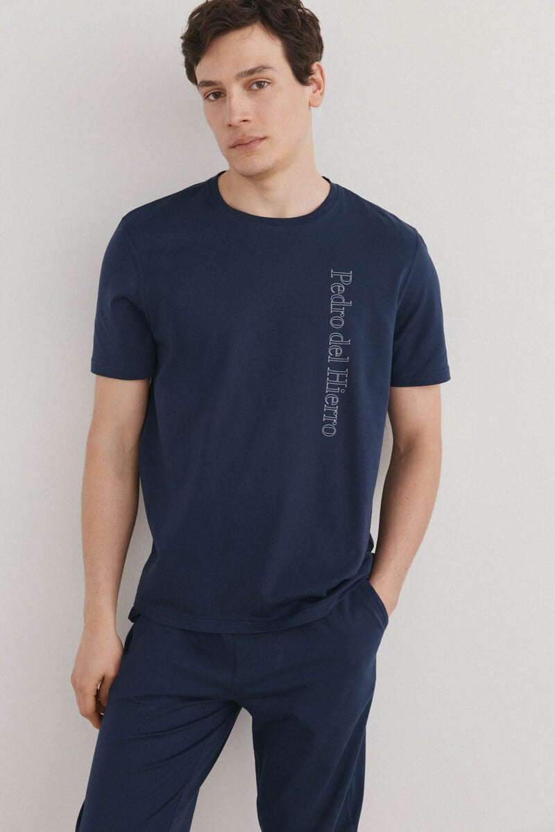 Pedro Del Hierro Set De Pijama Punto