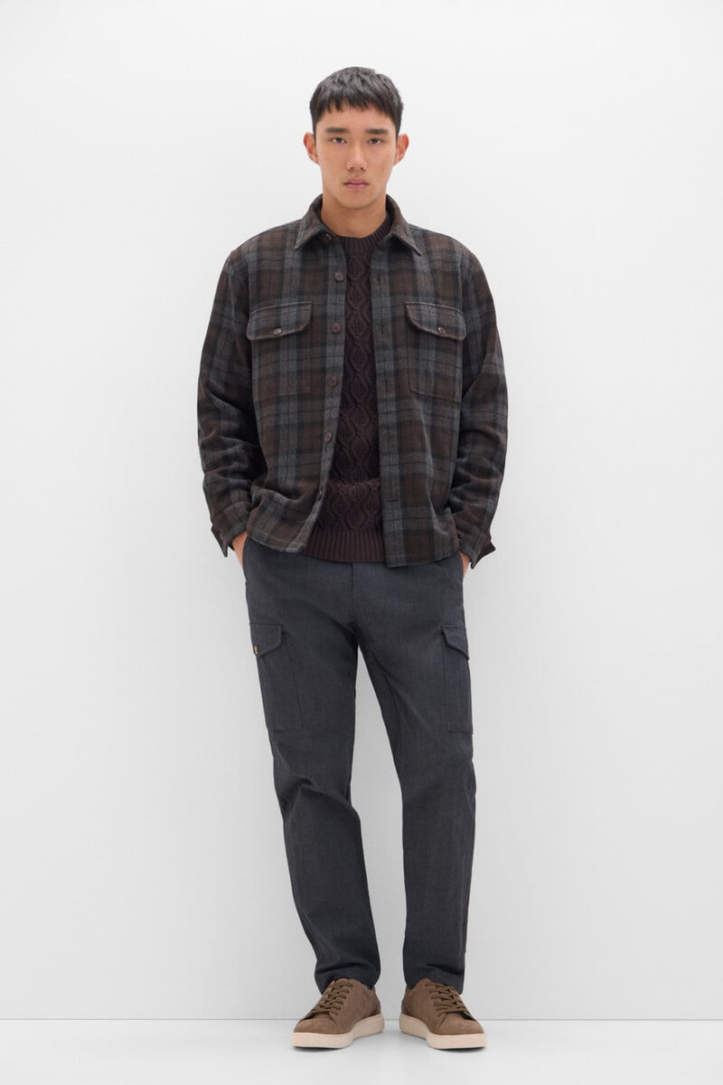 Pedro Del Hierro Sobrecamisa Acolchada Cuadros