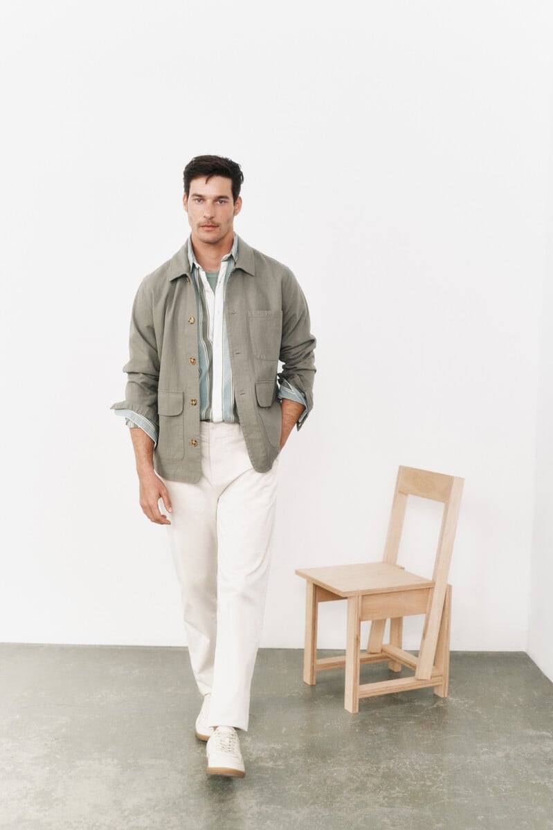 Pedro Del Hierro Sobrecamisa De Algodón Lino