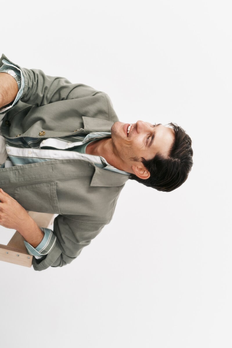 Pedro Del Hierro Sobrecamisa De Algodón Lino