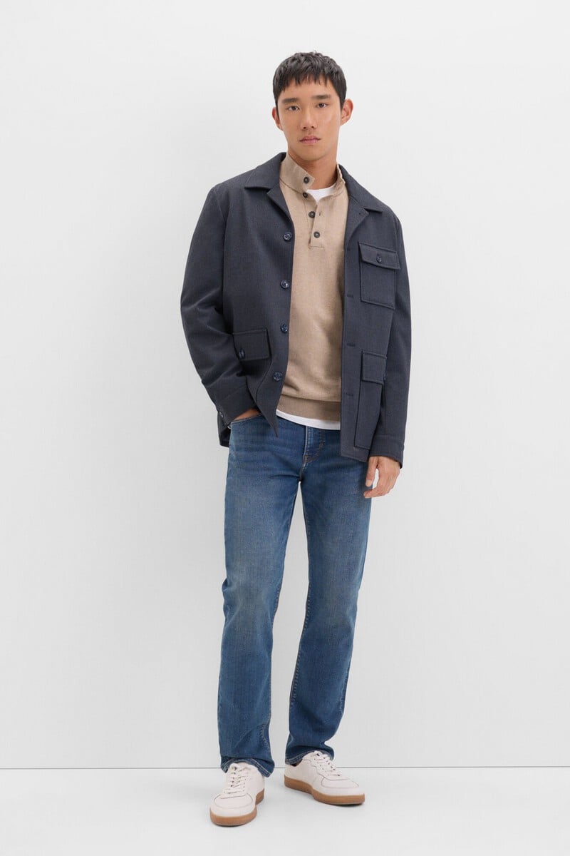 pedro del hierro Sobrecamisa de punto