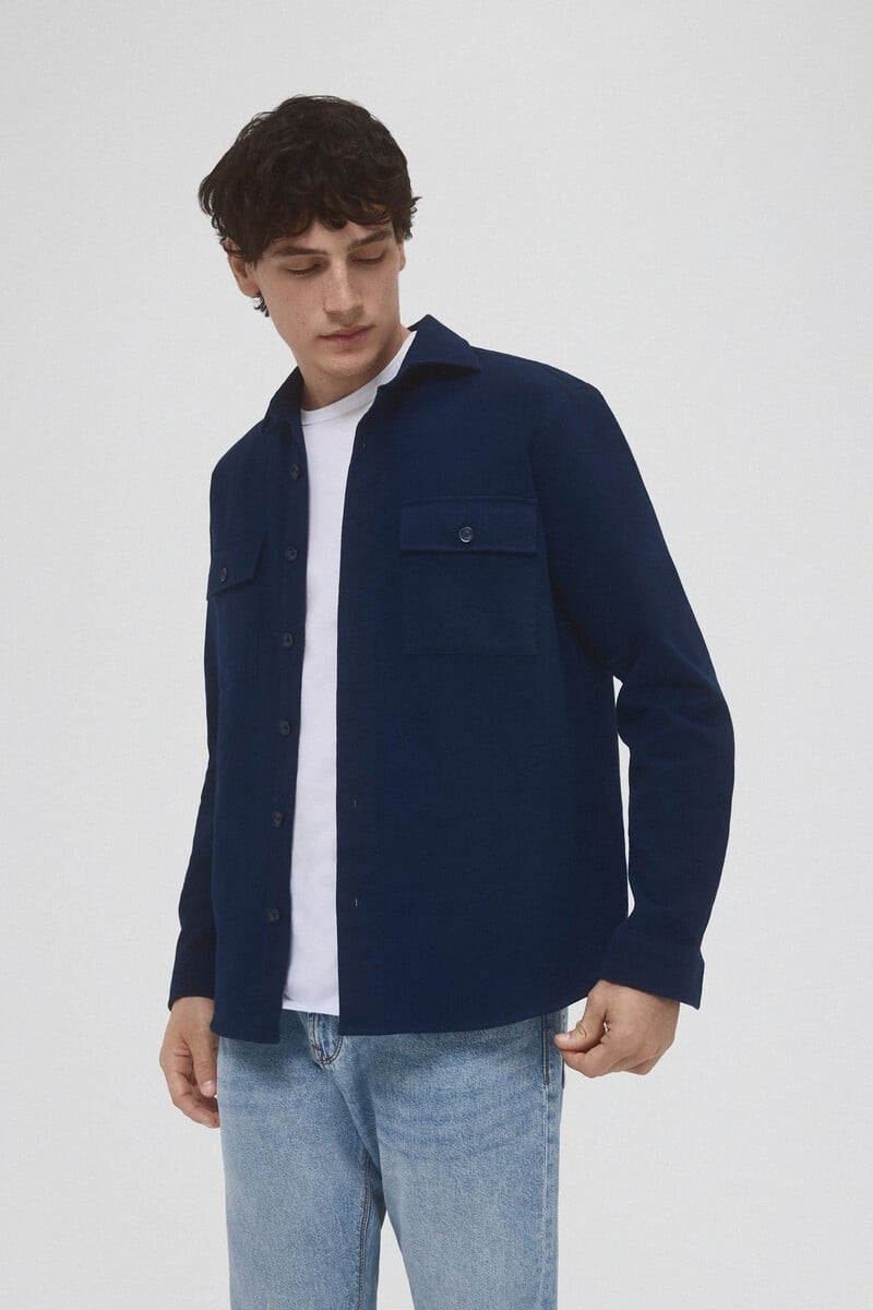 Pedro Del Hierro Sobrecamisa Lisa Coordinado