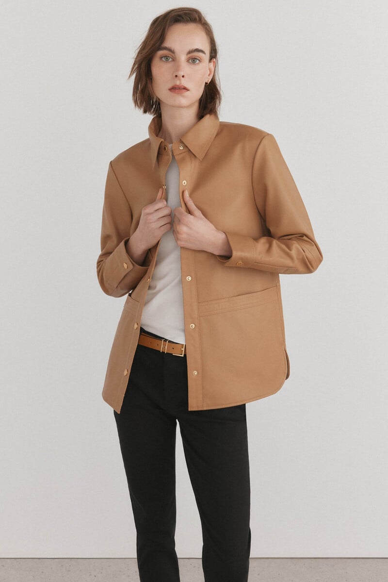 Pedro Del Hierro Sobrecamisa Piel