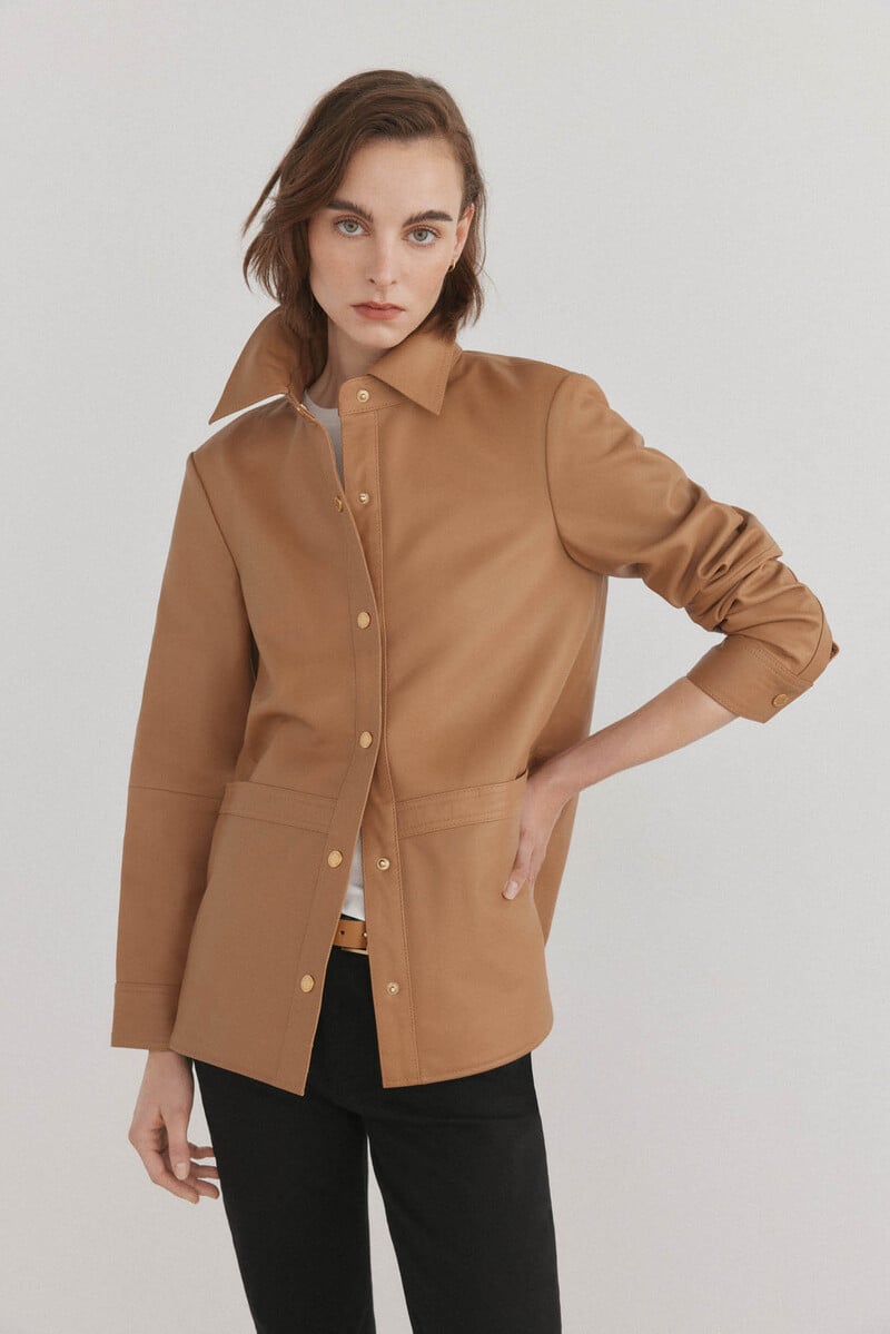 Pedro Del Hierro Sobrecamisa Piel