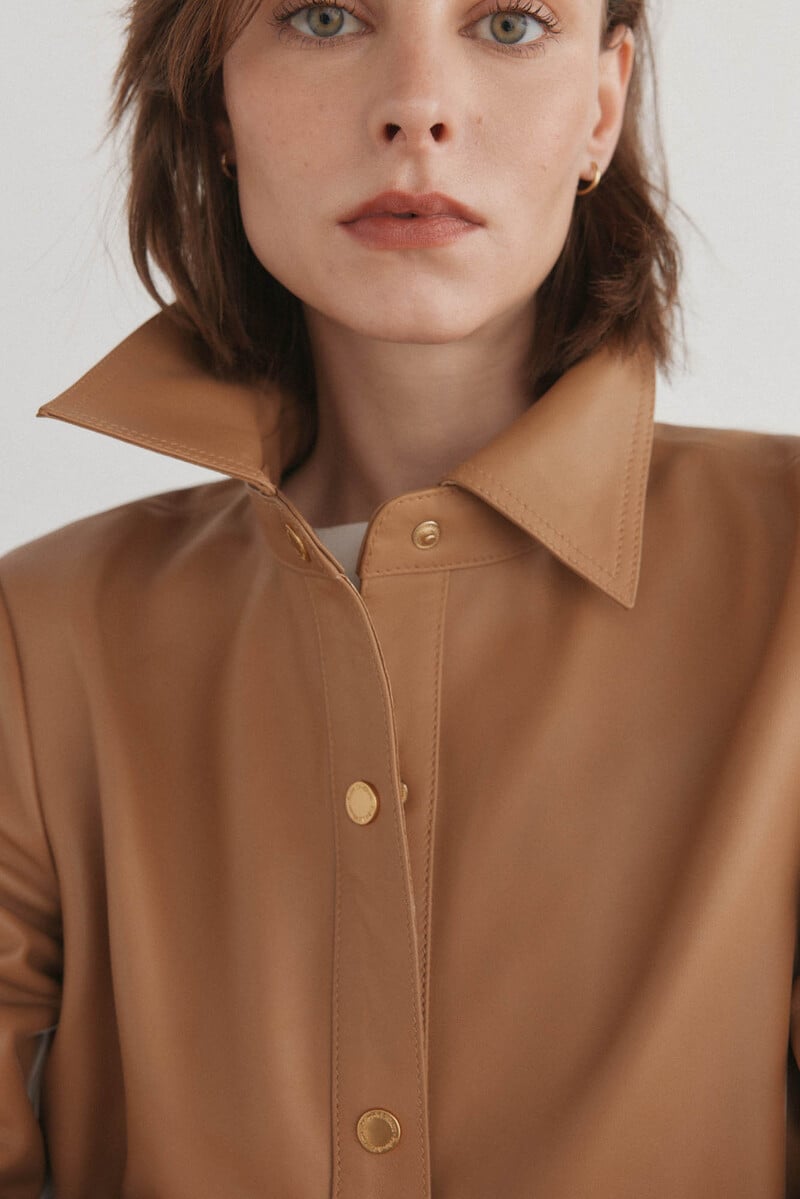 pedro del hierro Sobrecamisa piel