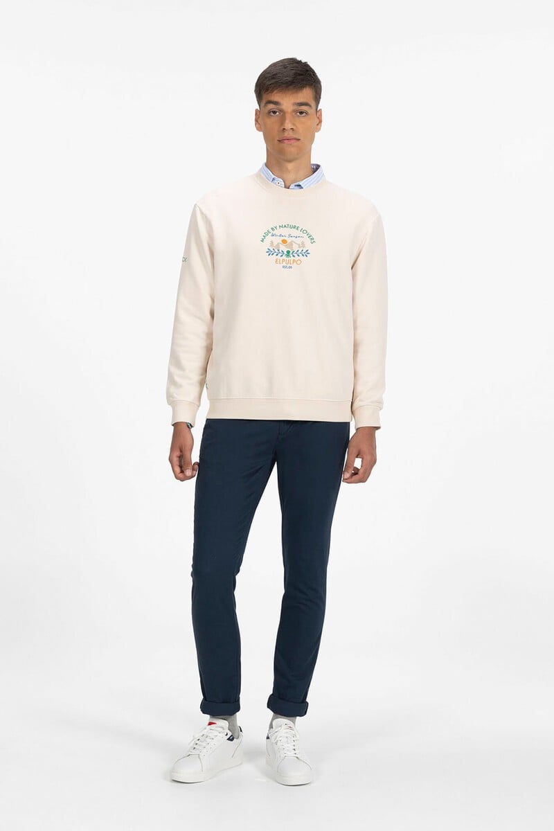 Pedro Del Hierro Sudadera Bordado Nature Lovers