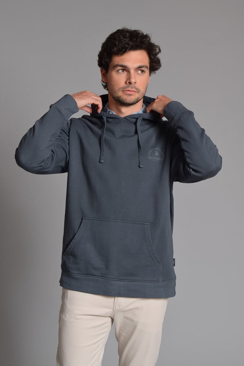 pedro del hierro Sudadera Capucha Lavada