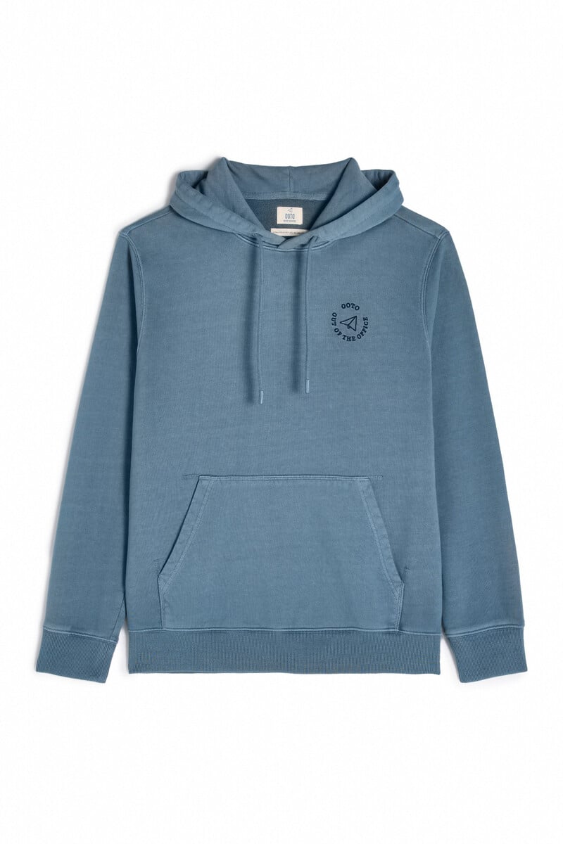 Pedro Del Hierro Sudadera Con Capucha Logo Avión