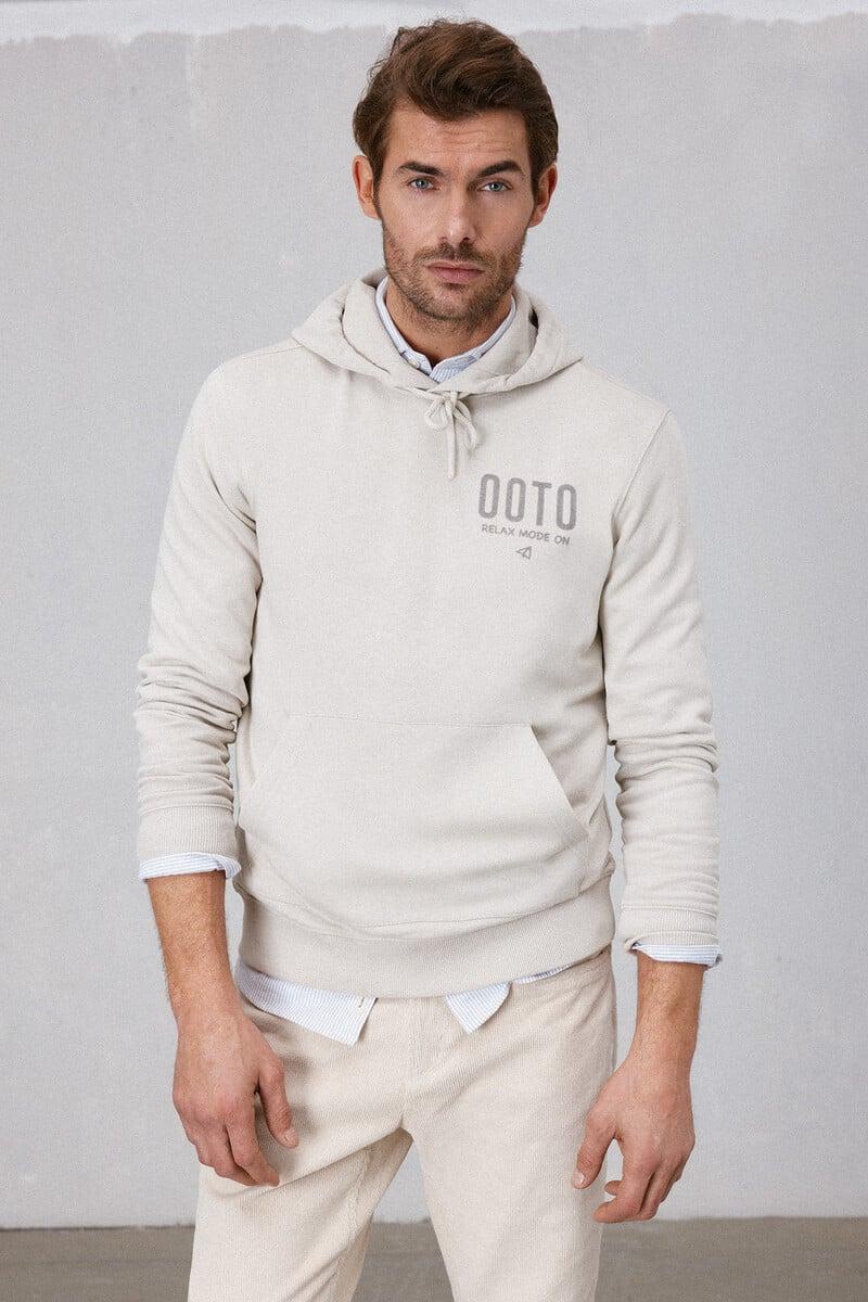 pedro del hierro Sudadera con capucha logo avión