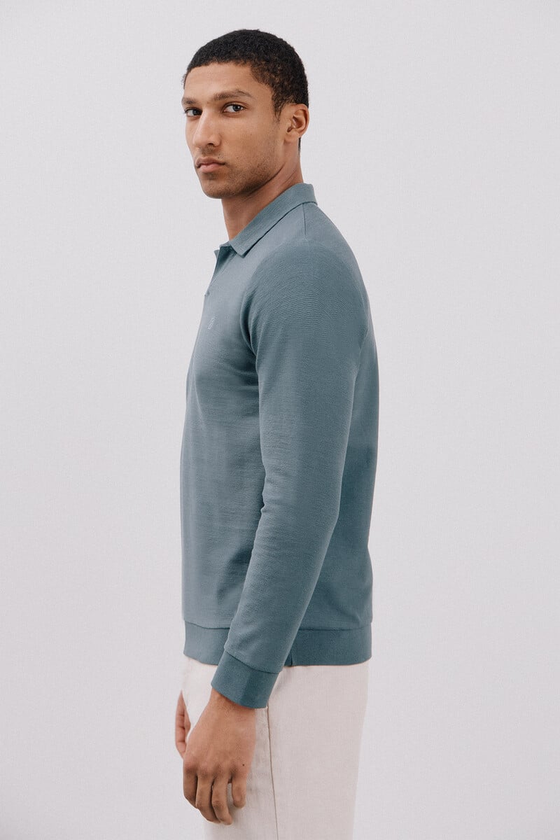 Pedro Del Hierro Sudadera Cuello Polo