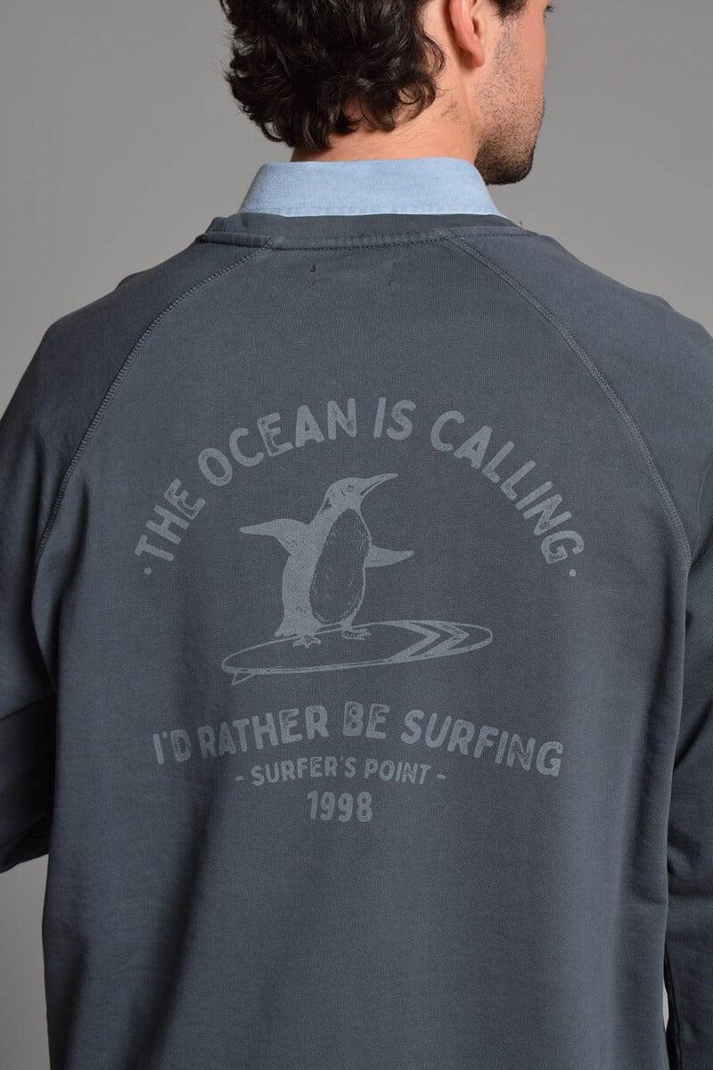 Pedro Del Hierro Sudadera Lavada