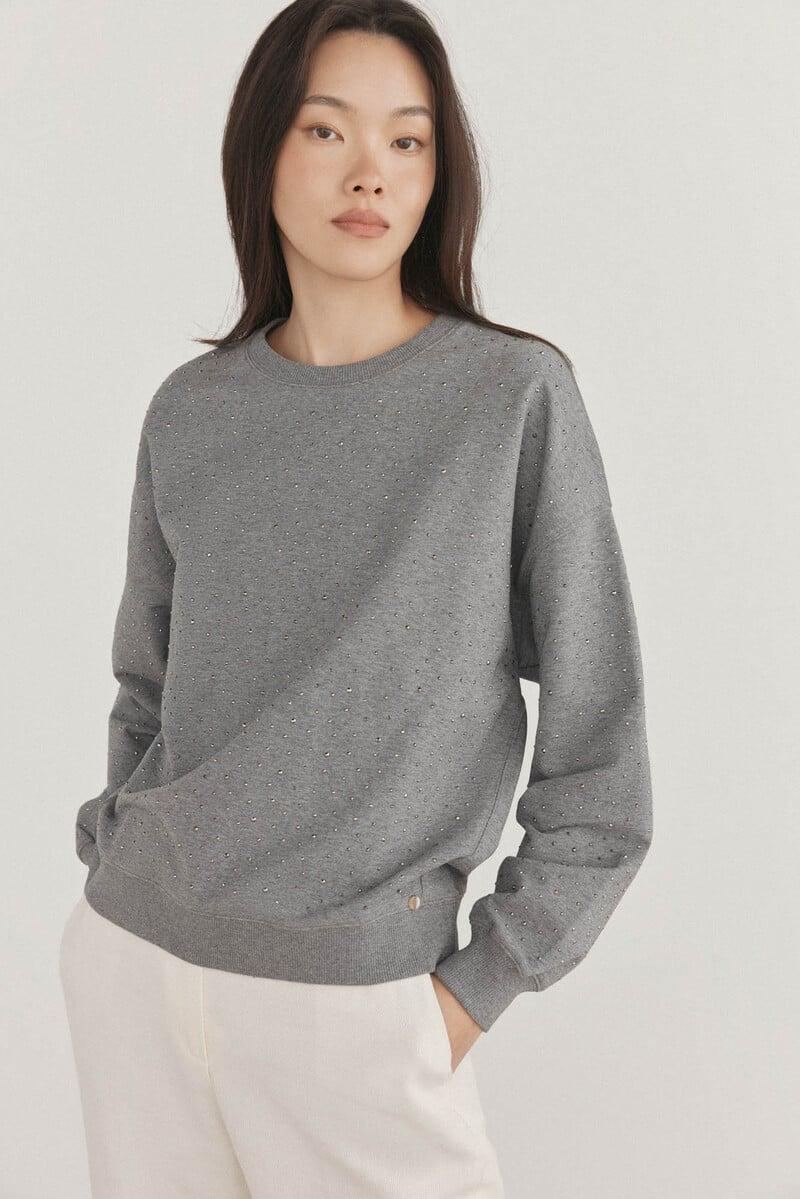 Pedro Del Hierro Sudadera Lisa Strass