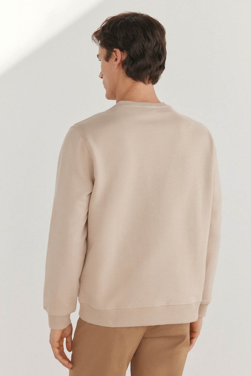 Pedro Del Hierro Sudadera Logo Cuello Caja