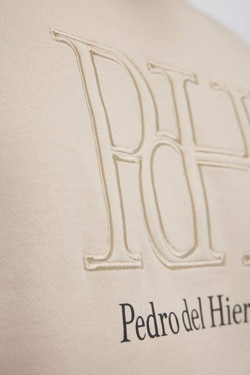 Pedro Del Hierro Sudadera Logo Cuello Caja