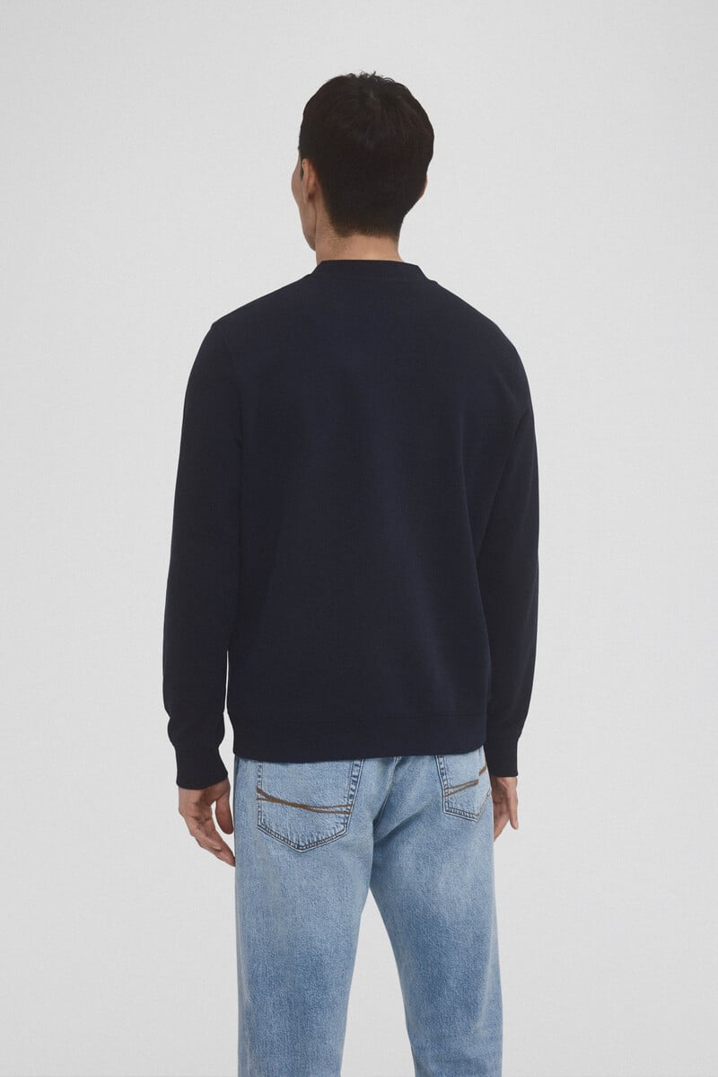 Pedro Del Hierro Sudadera Logo Cuello Caja