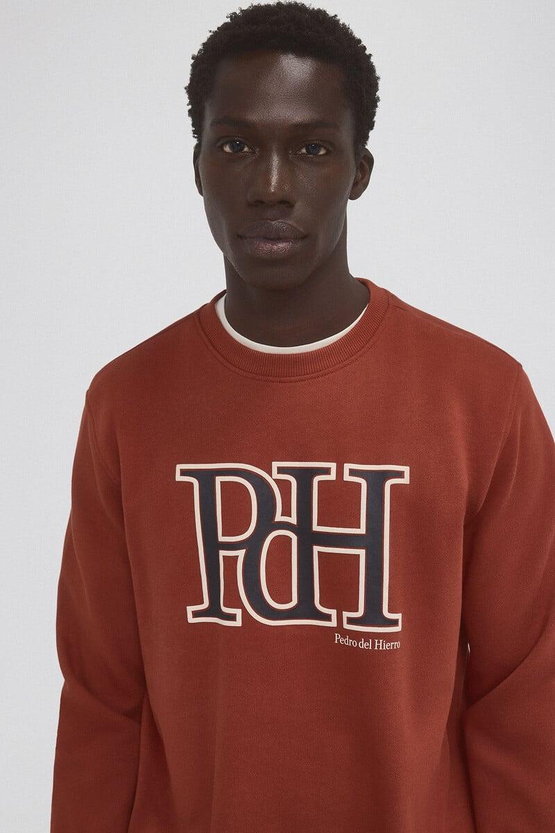 Pedro Del Hierro Sudadera Logo Cuello Caja