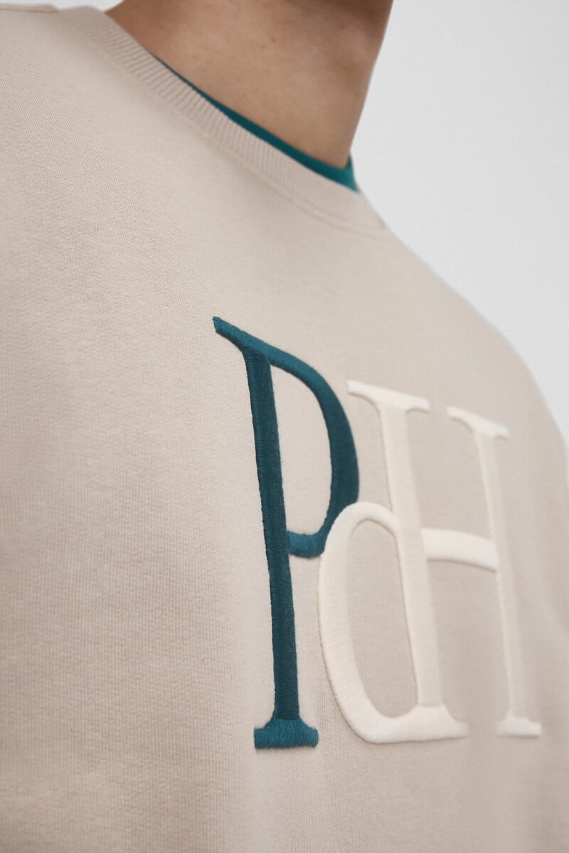 Pedro Del Hierro Sudadera Logo Cuello Caja