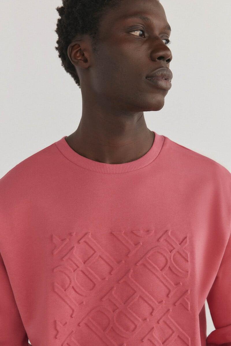 pedro del hierro Sudadera logo cuello caja